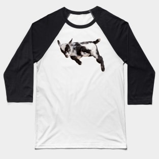 Bouncing Baby Goat Baseball T-Shirt